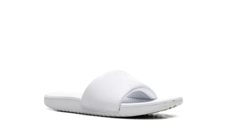 Nike Lifestyle Kawa Slide GS 'Kobe Bryant - Triple White' 