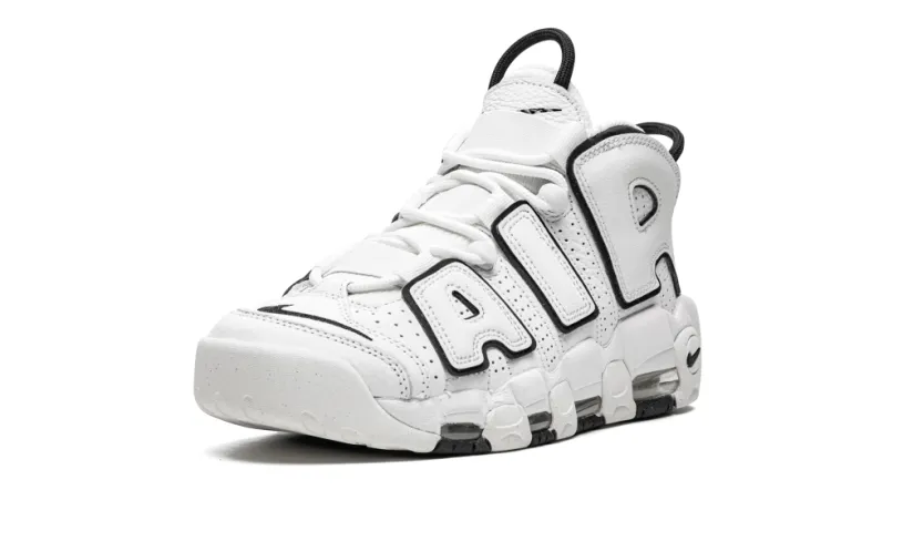 Nike Basketball AIR MORE UPTEMPO MNS WMNS 'White   Black' 