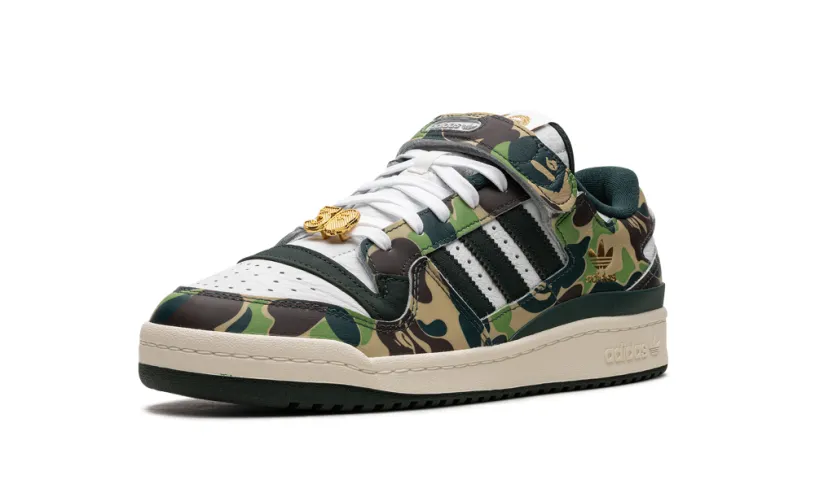 More Adidas Shoes Forum 84 Low 'Bape 30th Anniversary Green Camo' 