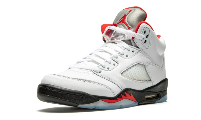 Air Jordan 5 Air Jordan 5 Retro GS 'Fire Red Silver Tongue' 