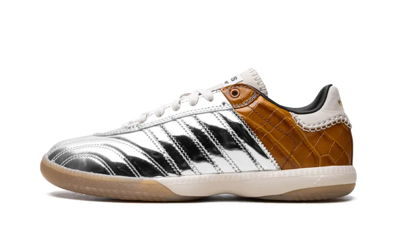 Adidas Samba Samba Millenium 'Wales Bonner - Silver Metallic / Easy Yellow'