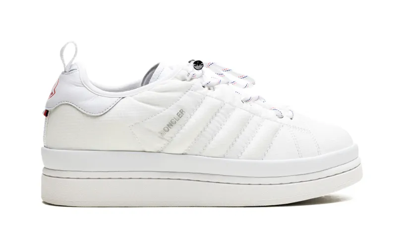 More Adidas Shoes Campus 'Moncler - Core White' 