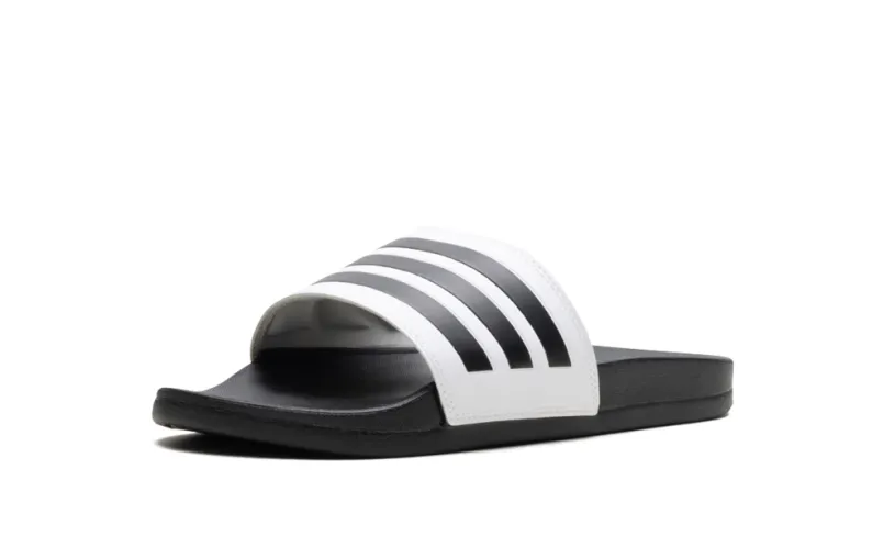 More Adidas Shoes Adilette Comfort Slides 'Cloud White Core Black' 