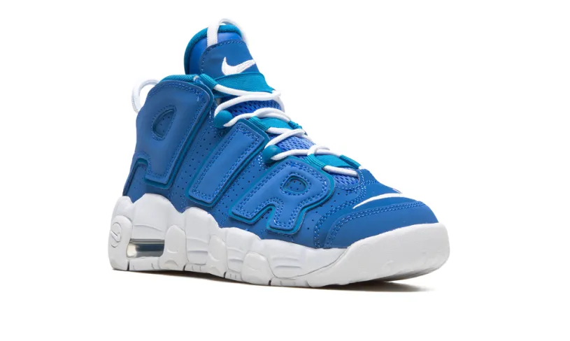 Nike Basketball Air More Uptempo GS 'Blue   White' 