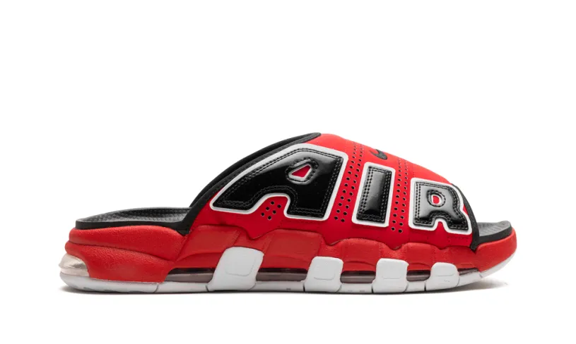 Nike Basketball Air More Uptempo Slide 'Bulls' 