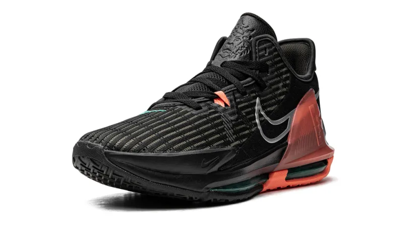 Nike Basketball LeBron Witness VI 'Black   Crimson Pulse' 