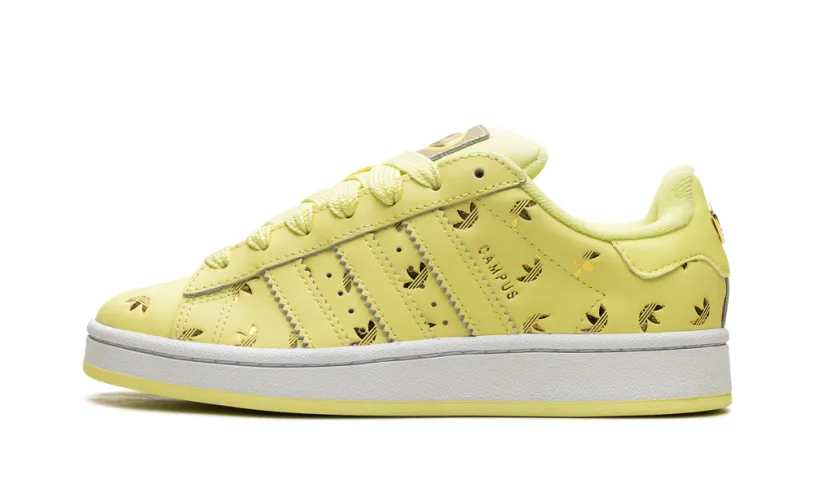 Adidas Campus Campus 00s WMNS 'Allover Debossed Trefoils-Pulse Yellow'
