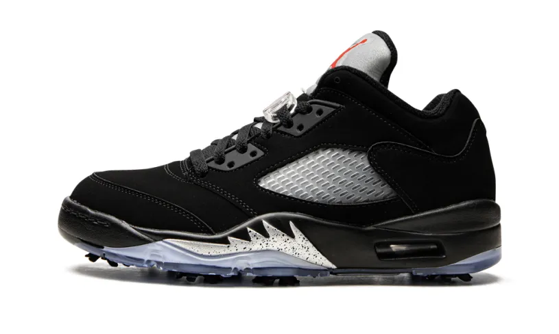 Air Jordan 5 Jordan 5 Retro Low Golf 'Black Metallic' 