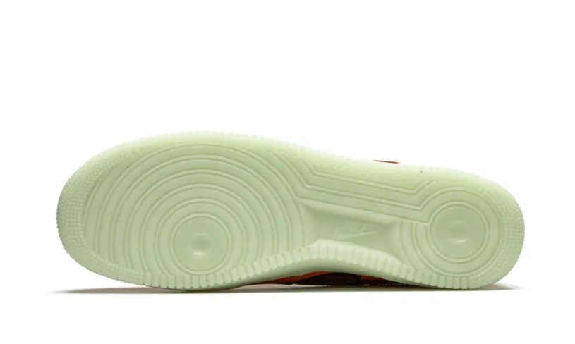 Nike Lifestyle Air Force 1 Low 'Orange Skeleton' 