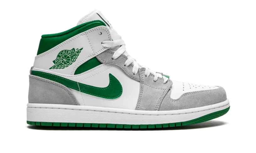 Air Jordan 1 Air Jordan 1 Mid SE 'Grey   Pine Green   White' 