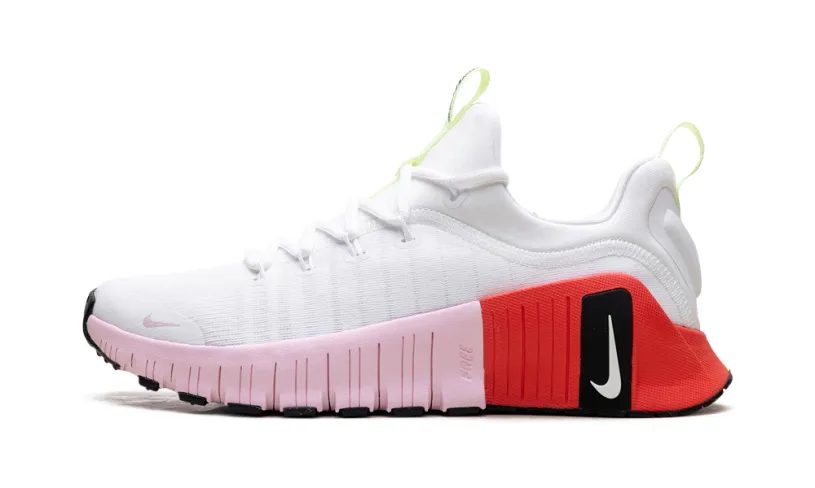 Nike Lifestyle Free Metcon 6 WMNS 'White Barely Volt Bright Crimson Pink Foam'