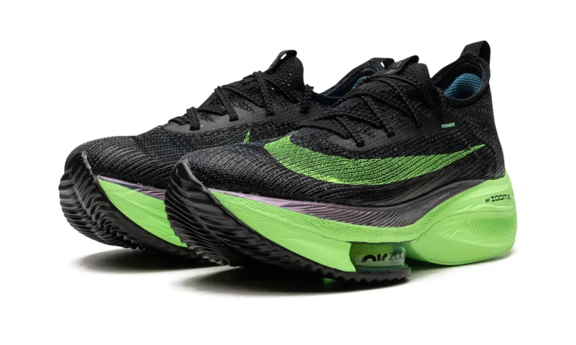 Nike Lifestyle AIR ZOOM ALPHAFLY NEXT% WMNS 'Black / Electric Green'