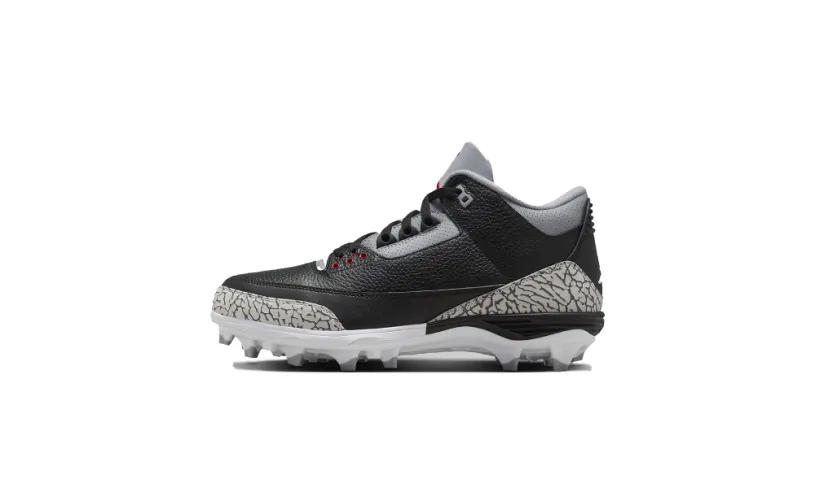 Air Jordan 3 Jordan 3 Mid Retro TD 'Black Cement' 