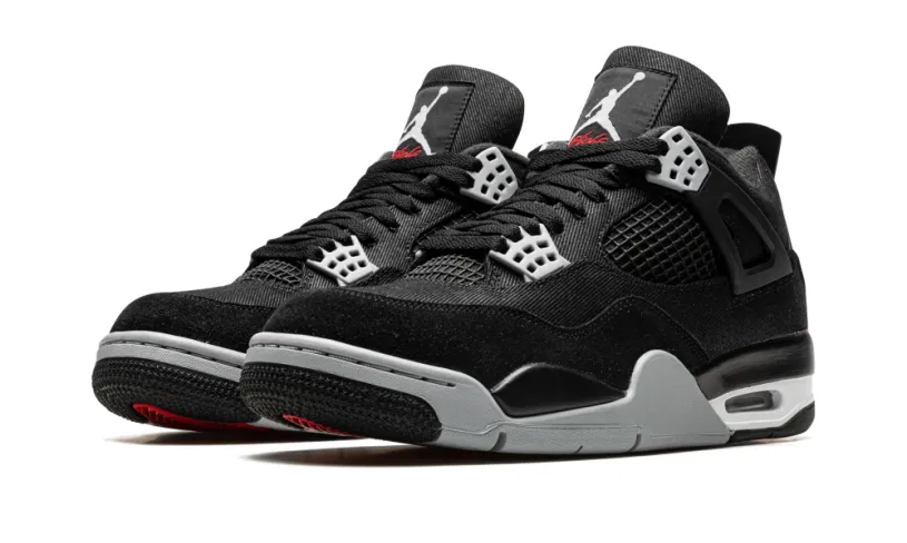 Air Jordan 4 Air Jordan 4 'Black Canvas' 