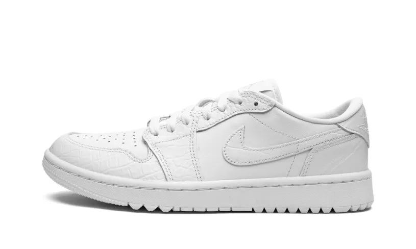 Air Jordan 1 Air Jordan 1 Retro Low Golf 'White Croc' 