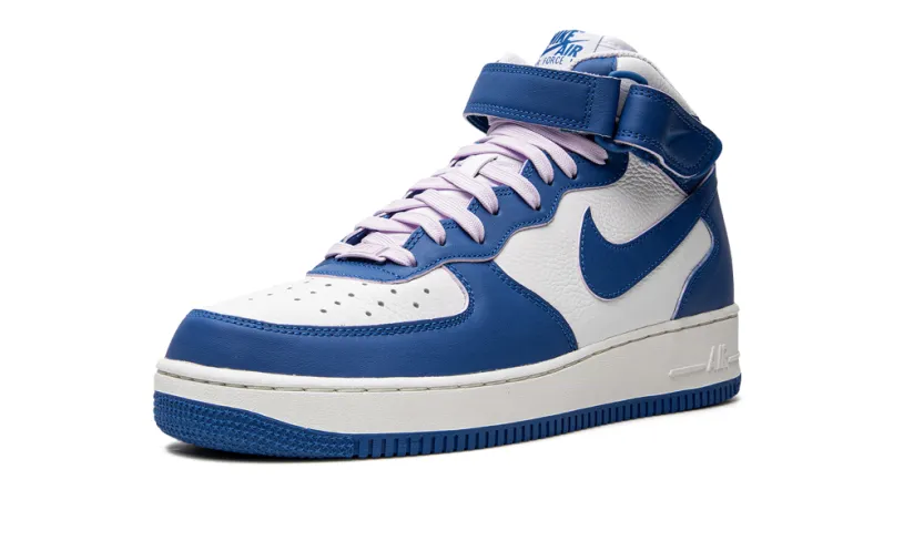 Nike Lifestyle AIR FORCE 1 MID MNS WMNS 'Military Blue' 