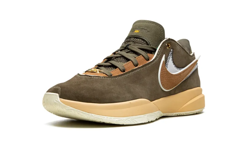 Nike Basketball LeBron 20 'Olive Suede' 