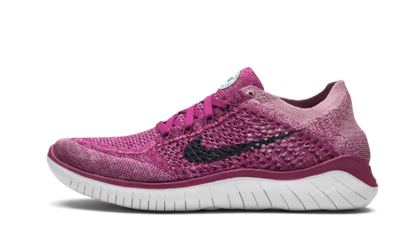 Nike Lifestyle FREE RN FLYKNIT 2018 MNS WMNS 'Raspberry Red' 