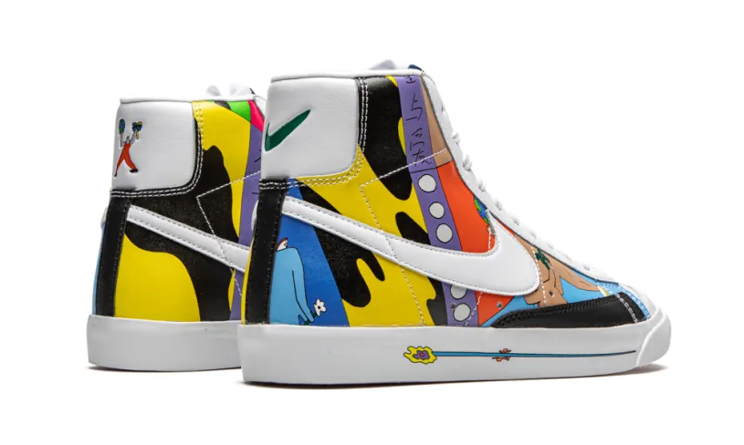 Nike Basketball Flyleather Blazer '77 QS 'Ruohan Wang' 