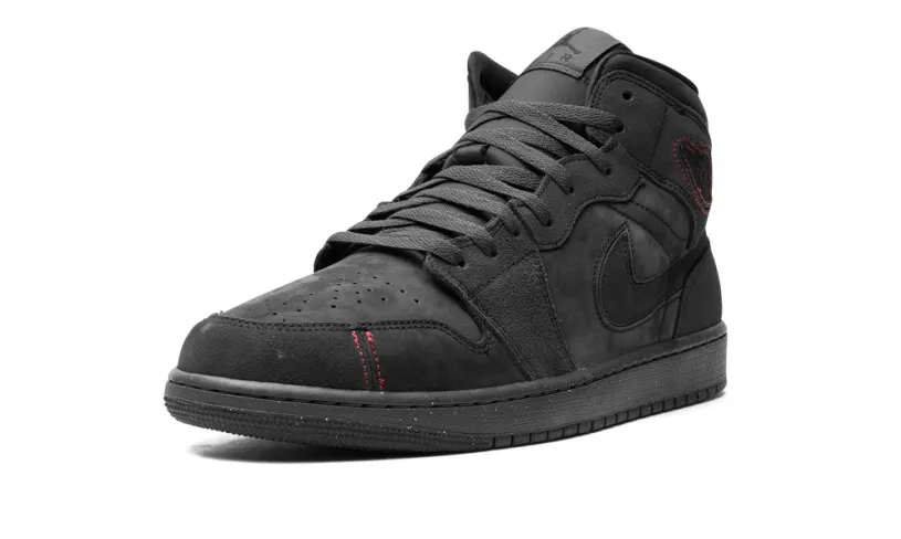 Air Jordan 1 Air Jordan 1 Mid SE Craft 'Dark Smoke Red' 