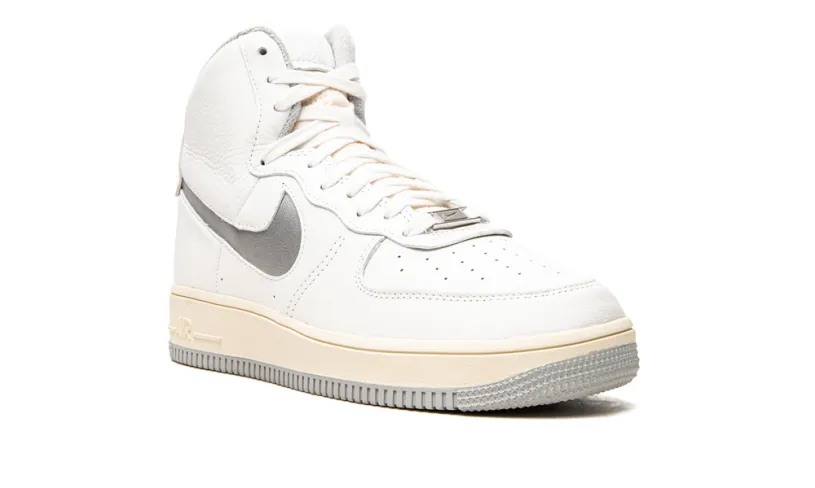 Nike Lifestyle AIR FORCE 1 HIGH SCULPT MNS WMNS 'White   Silver' 