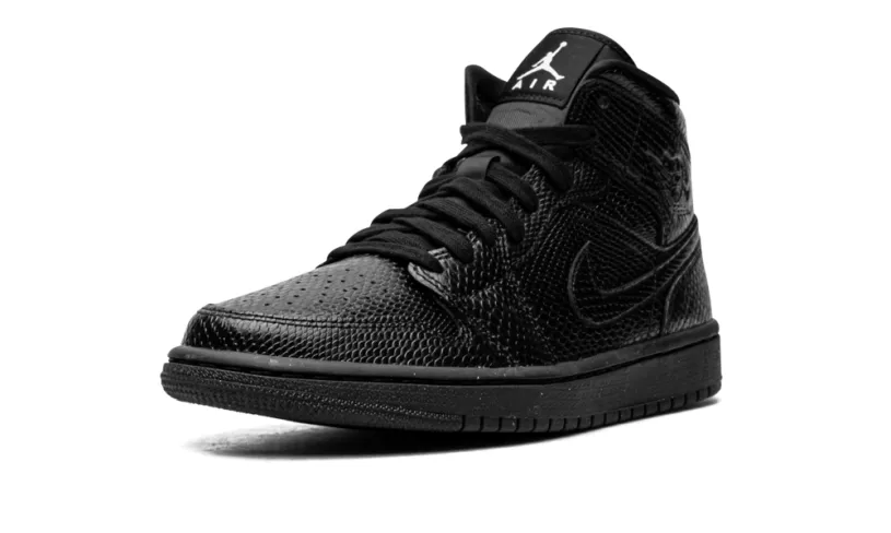 Air Jordan 1 AIR JORDAN 1 MID WMNS 'Black Snakeskin' 