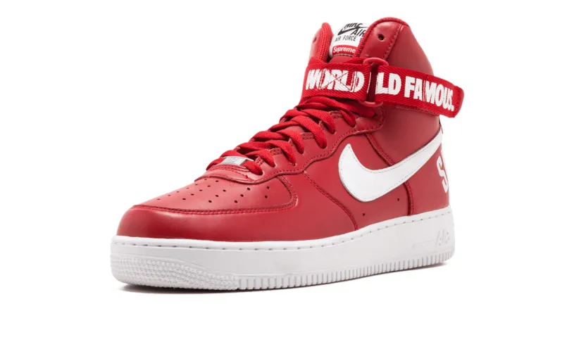 Nike Lifestyle Air Force 1 High Supreme SP 'Red' 