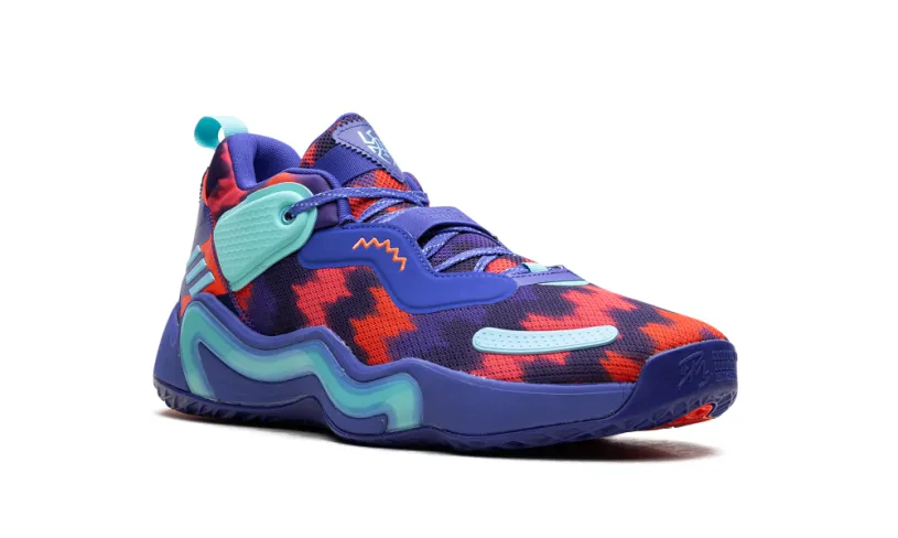 More Adidas Shoes D.O.N. Issue #3 'Sonic Ink Solar Red' 