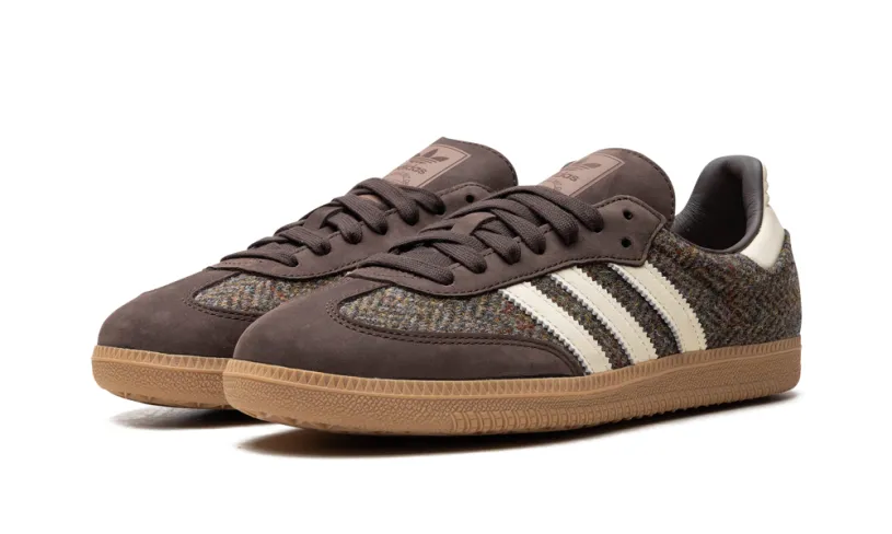 Adidas Samba Tweed Pack 'Dark Brown' 