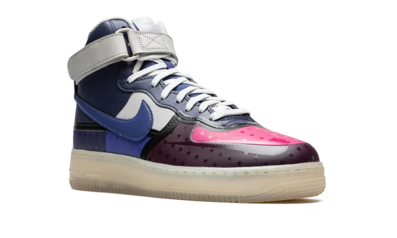 Nike Lifestyle Air Force 1 High '07 Premium 'Thunder Blue Pink Prime'