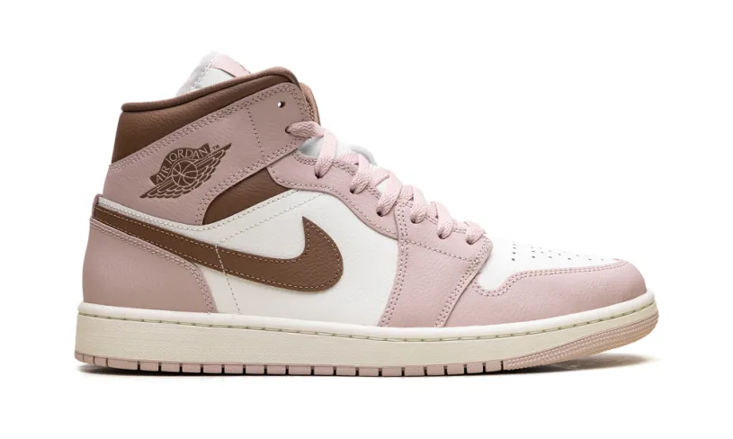 Air Jordan 1 Jordan 1 Mid WMNS 'Pink Oxford Brown' 