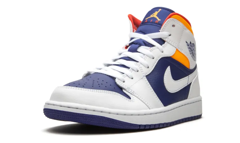 Air Jordan 1 Air Jordan 1 Mid 'Royal Blue   Laser Orange' 