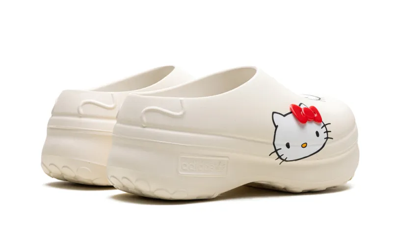 More Adidas Shoes adiFOM Stan Smith Mules WMNS 'Hello Kitty Off White Red Cloud White' 