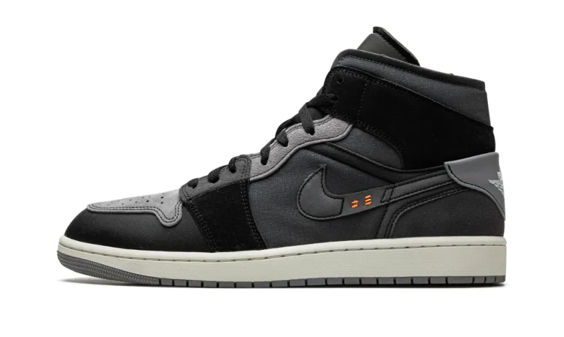 Air Jordan 1 Air Jordan 1 Mid SE Craft 'Inside Out - Black'