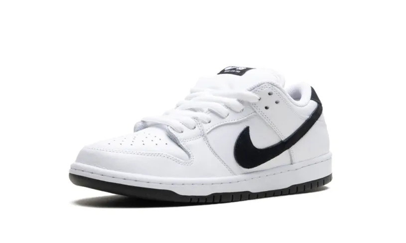 SB Dunk Low 'White Black' 