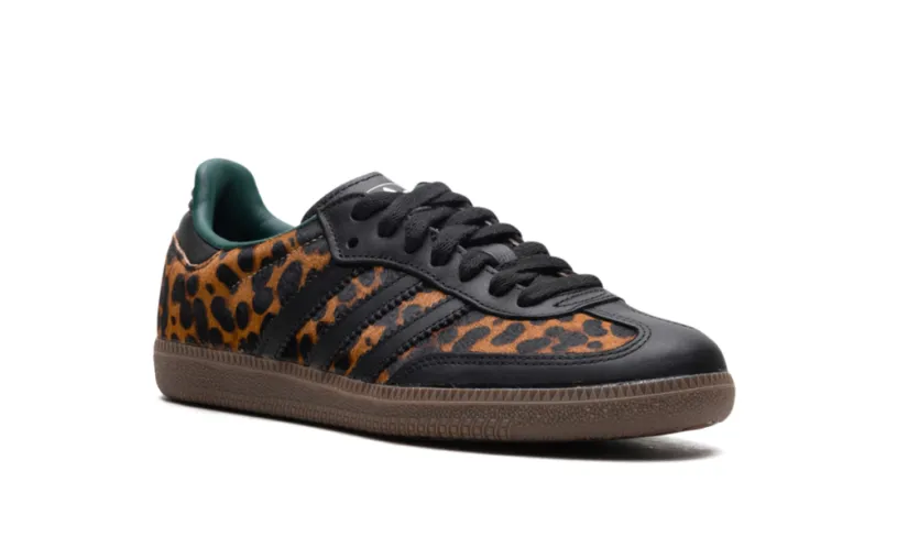 Adidas Samba Samba OG WMNS 'Leopard   Core Black' 