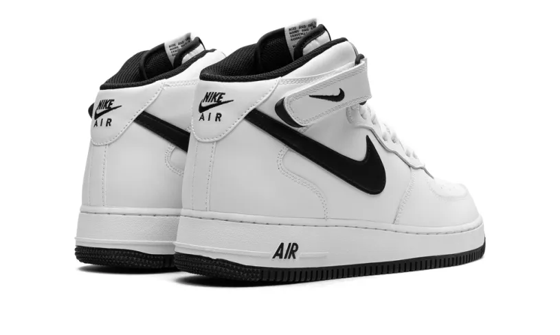 Nike Lifestyle Air Force 1 Mid 'White Black' 