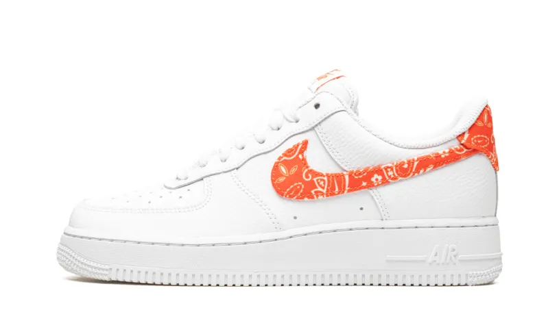 Nike Lifestyle AIR FORCE 1 LO MNS WMNS 'Orange Paisley' 