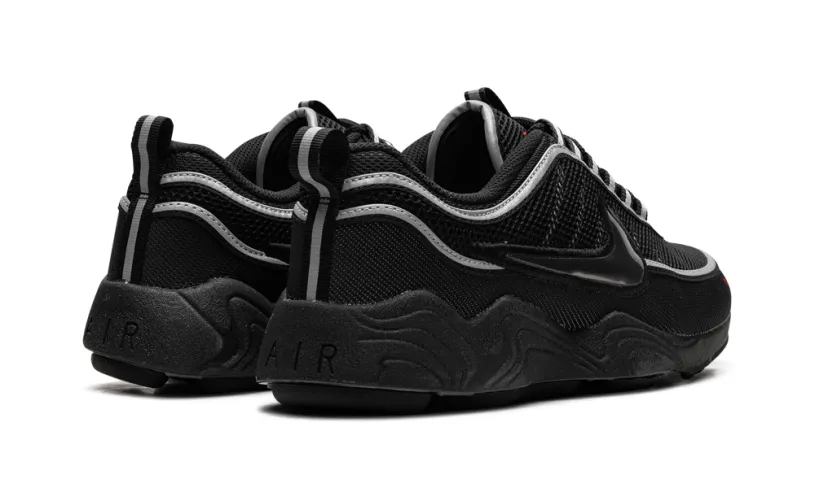Nike Lifestyle Air Zoom Spiridon 'Black Metallic Silver'