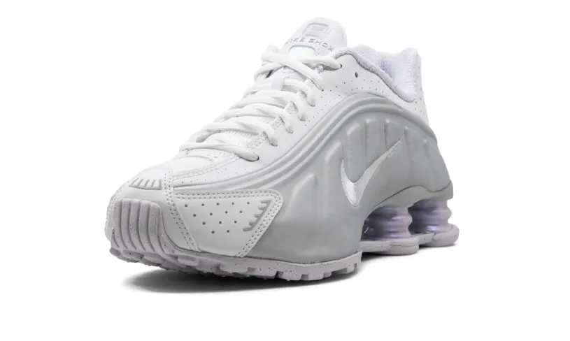 Nike Lifestyle Shox R4 WMNS 'White Metallic Platinum' 