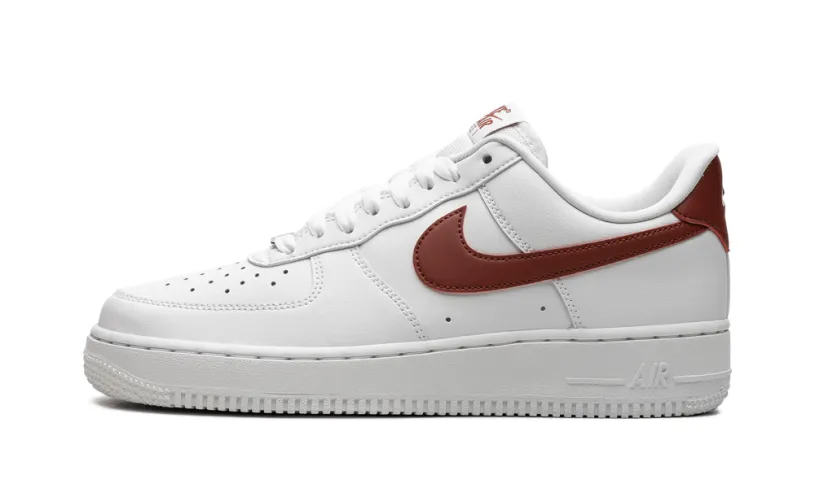 Nike Lifestyle AIR FORCE 1 '07 WMNS 'White   Rugged Orange' 
