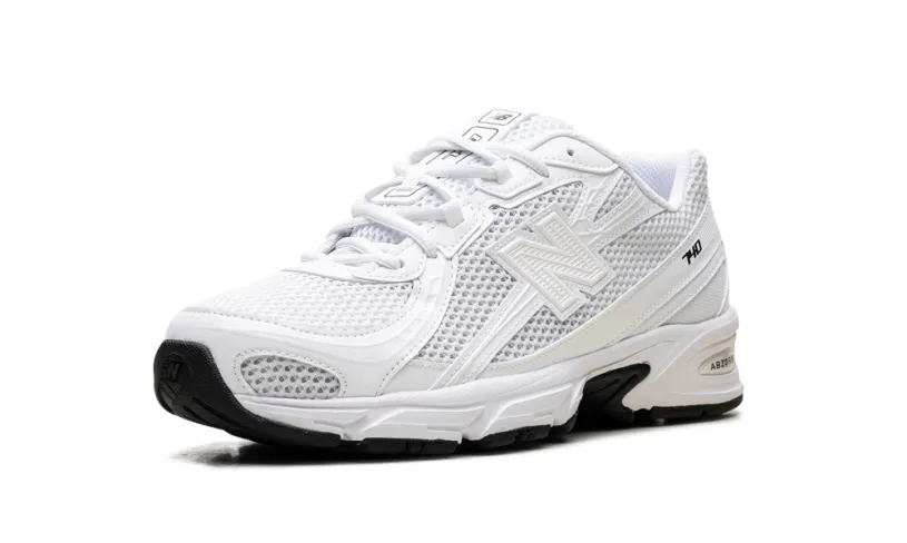 More New Balance 740 'Triple White' 