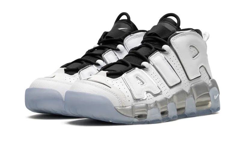 Nike Basketball AIR MORE UPTEMPO WMNS 'White Metallic' 