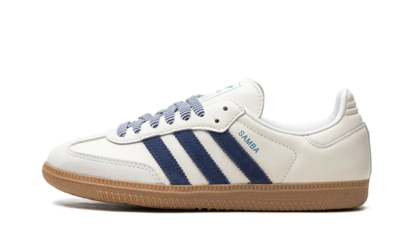 Adidas Samba Samba OG WMNS 'Off White Dark Blue' 