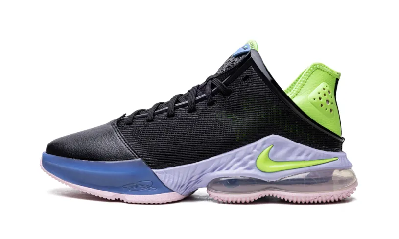 Nike Basketball LeBron 19 Low 'Black Ghost Green'