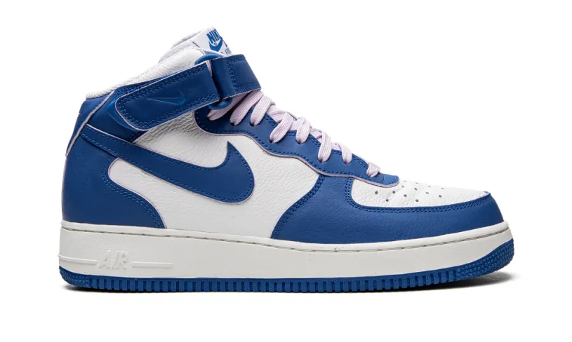 Nike Lifestyle AIR FORCE 1 MID MNS WMNS 'Military Blue' 