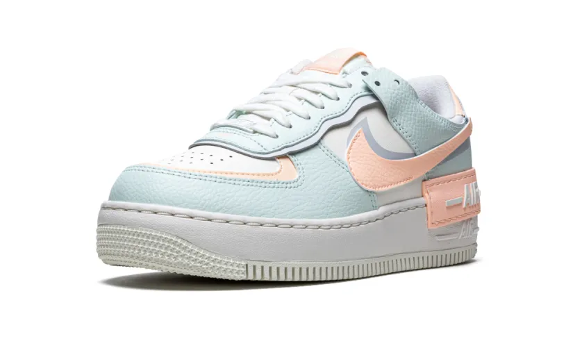 Nike Lifestyle AF1 SHADO WMNS 'Barely Green   Crimson Tint' 