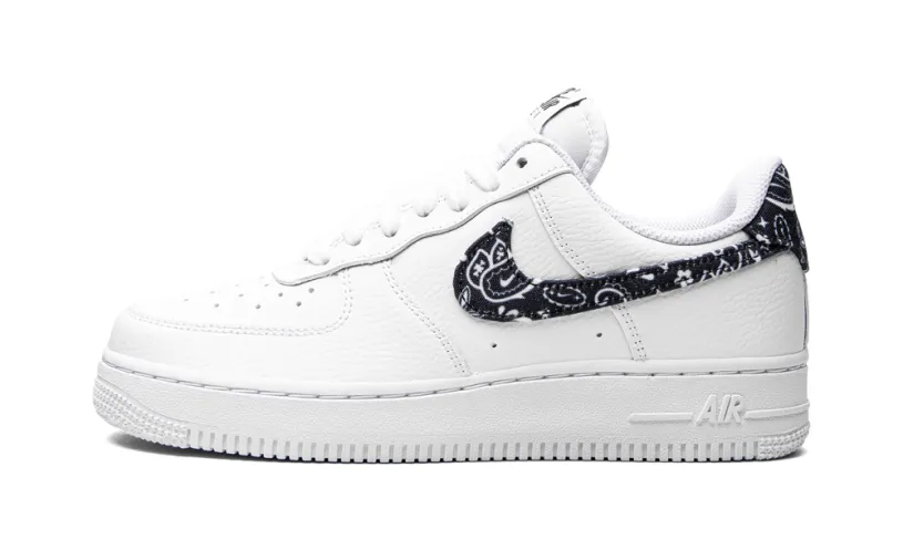 Nike Lifestyle AIR FORCE 1 LO '07 MNS WMNS 'Black Paisley' 