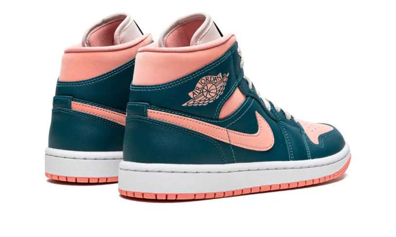Air Jordan 1 AIR JORDAN 1 MID WMNS 'Dark Teal Green' 