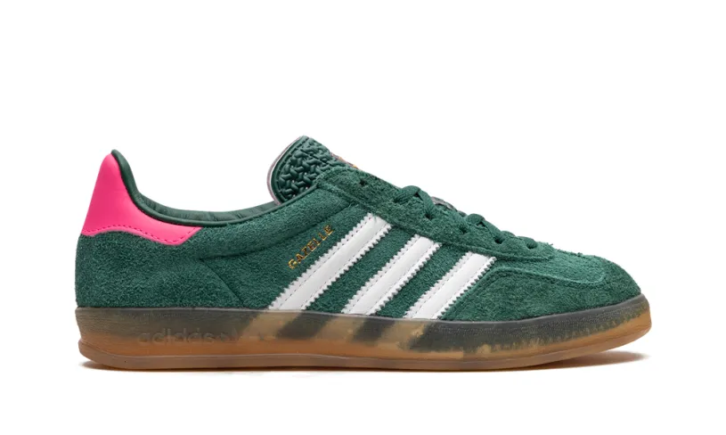 Adidas Gazelle GAZELLE INDOOR WMNS 'Collegiate Green   Lucid Pink' 